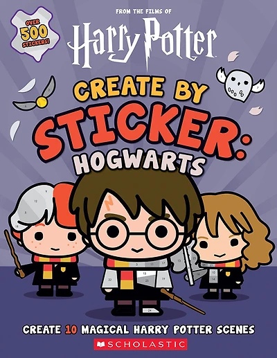 Harry Potter: Create by Sticker: Hogwarts - English Edition