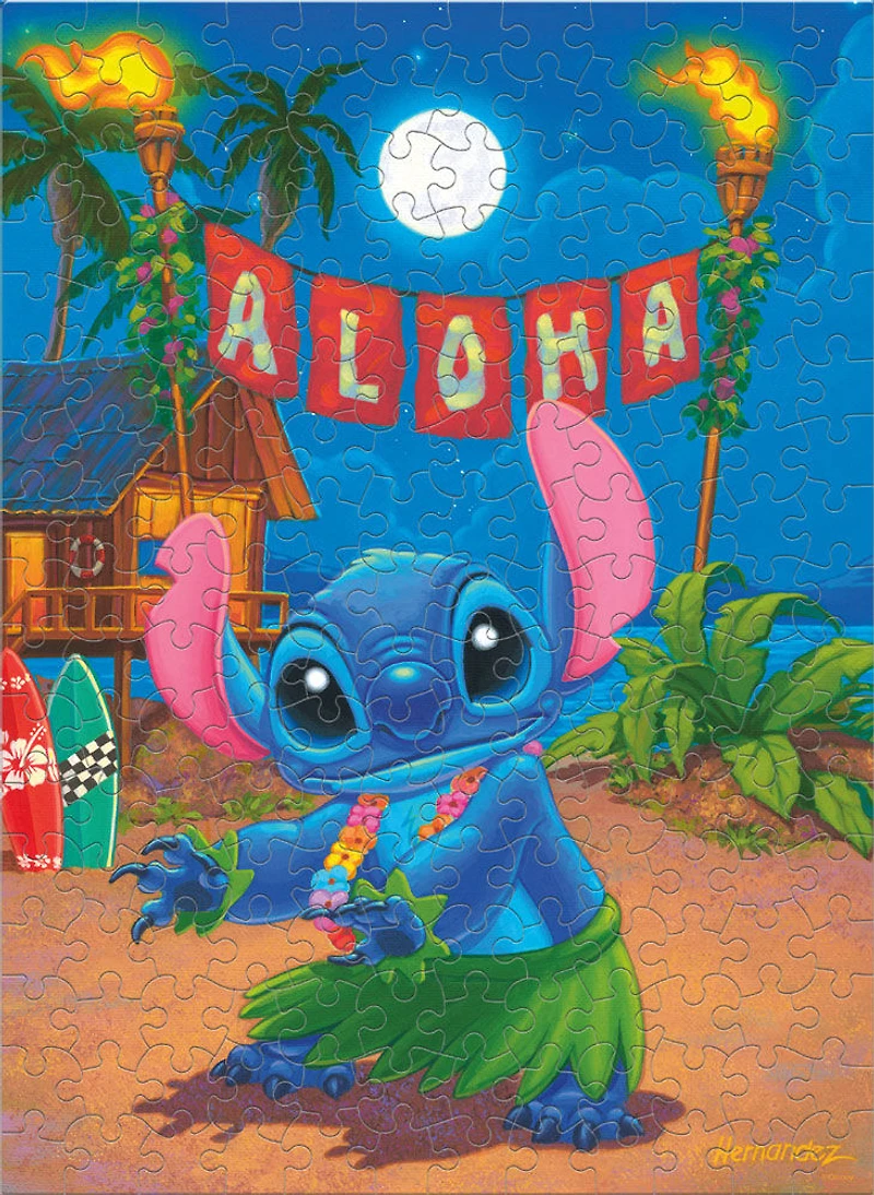 200PC Disney Friends Puzzle-Hula Stitch