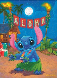 200PC Disney Friends Puzzle-Hula Stitch