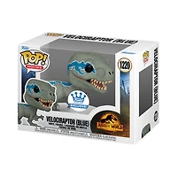 POP Movies: Velociraptor (Blue)- Jurassic World Dominion - Notre exclusivité