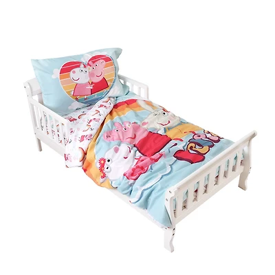Ensemble de literies 3 pieces enfant - Peppa Pig