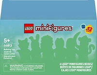 LEGO Figurines Animaux Série 28 - Lot de 6, Boîtes Mystères, Petits Jouets d'Animaux 66813