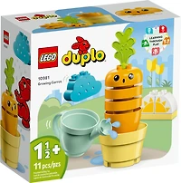 LEGO DUPLO My First Growing Carrot 10981 Building Toy Set (11 Pieces)