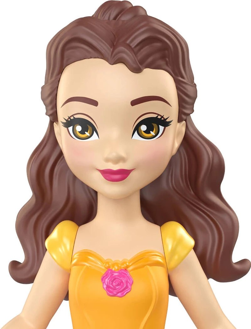 Princesses Disney Base Petite poupée Belle, tenue brillante