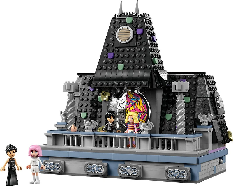 LEGO Wednesday: Wednesday & Enid's Dorm Room, Nevermore Academy Gift, 4 Minidoll Figures 76781