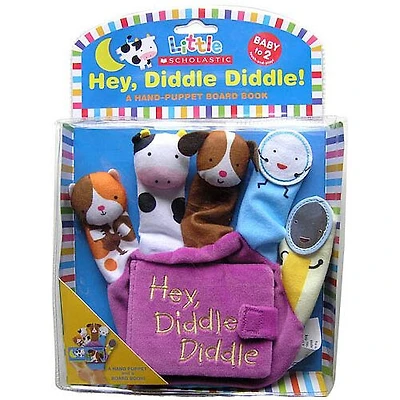 Hey Diddle Diddle Finger Puppet Book - Édition anglaise