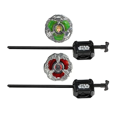 Beyblade X et Star Wars Collab Luke Skywalker 4-80B vs. Darth Vader 4-60B, multipack