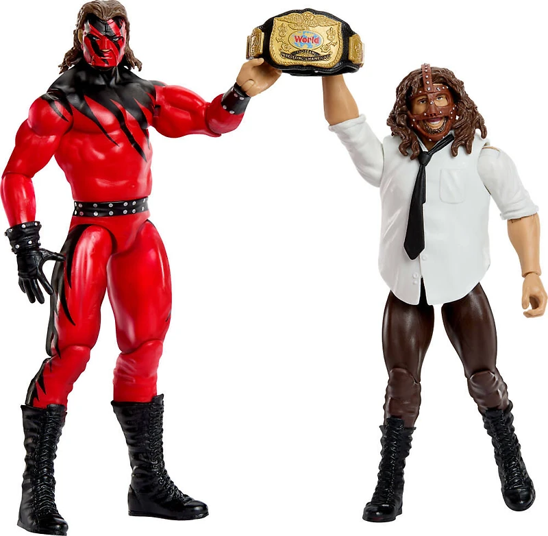WWE Main Event Showdown Mankind & Kane 2-Pack