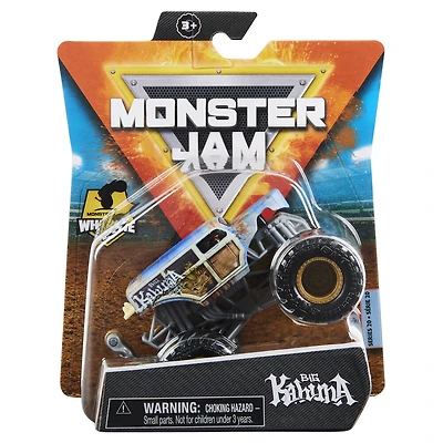 Monster Jam, Monster truck Big Kahuna officiel, véhicule en métal moulé, série Arena Favorites, échelle 1:64