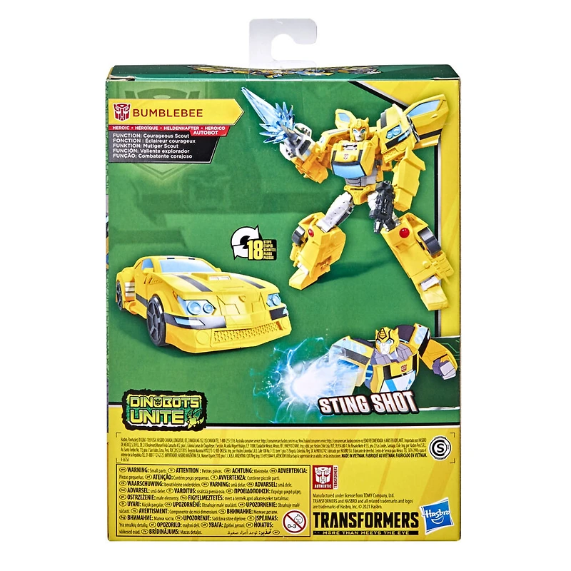 Transformers, figurine Bumblebee et pièce Build-A-Figure