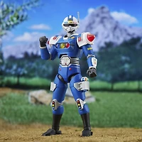 Power Rangers Lightning Collection, figurine de 16,5 cm Turbo Senturion bleu