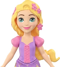 Princesses Disney Base Petite poupée Raiponce, tenue brillante