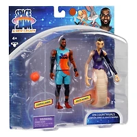 Space Jam S1 Buddy Figure 2 Pack - Lebron & White Mamba - Édition anglaise - Notre exclusivité