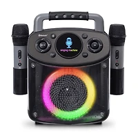 Machine à karaoké portable Mini Sparkle noire