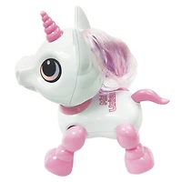 Power Unicorn Mini - Unicorn robot with light and sound effects, hand clap command, voice repeat