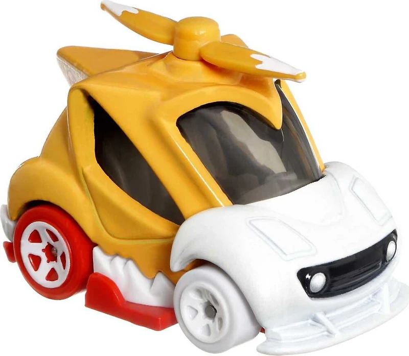 Hot Wheels Sonic the Hedgehog Miles Tails Prower Véhicule inspiré d'un personnage