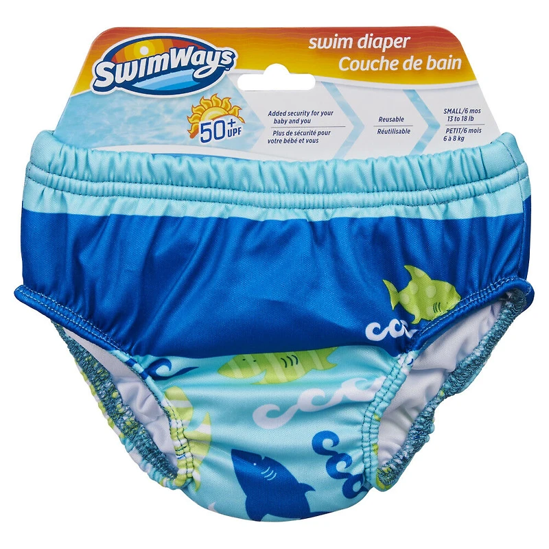 SwimWays, Couche de bain - Petite taille (les styles et les couleurs peuvent varier)
