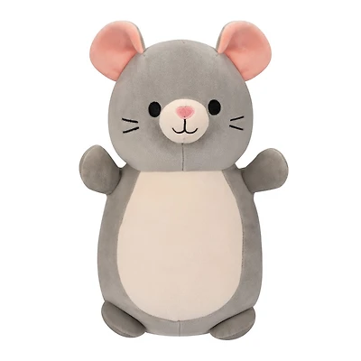 Squishmallows HugMees 10" - Misty la souris grise
