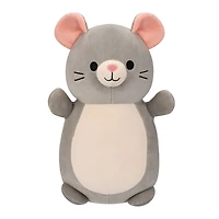Squishmallows HugMees 10" - Misty la souris grise