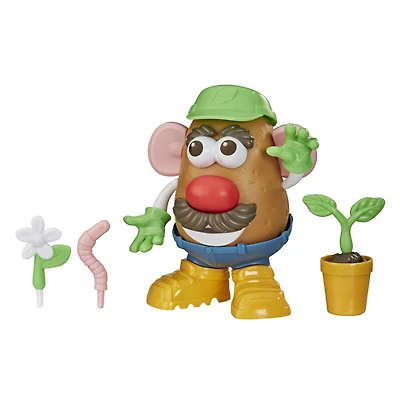 Mr. Potato Head Goes Green, 15 Parts and Pieces Made with Plant-Based Plastic, Kids Toys