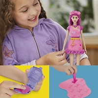 Play-Doh Barbie Coeurs et coiffure, coffret de pâte à modeler