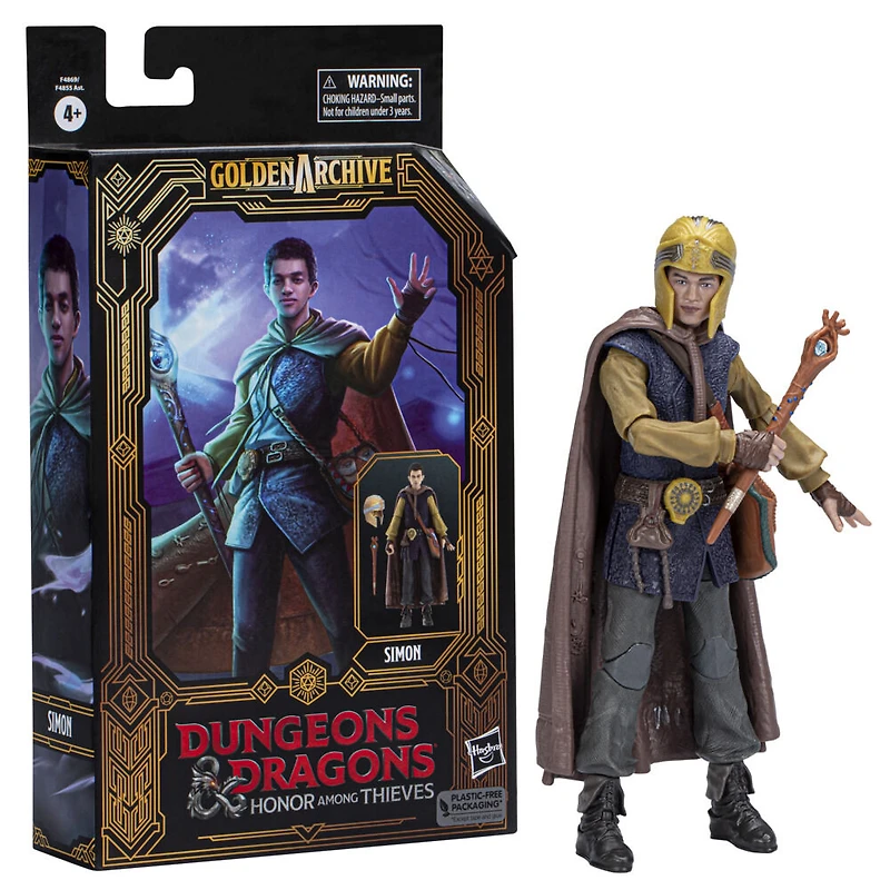 Dungeons and Dragons : L'honneur des voleurs, Golden Archive, figurine de collection Simon, figurines D&D à l'échelle de 15 cm
