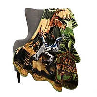 Jurassic Park Kids Fleece Throw Blanket (50x60"), Dinosaurs