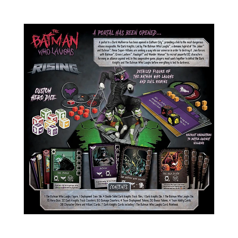 The Batman Who Laughs Rising Board Game - English Edition