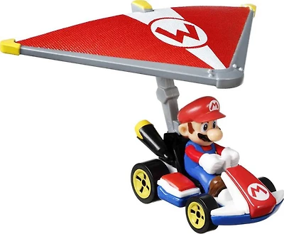 Hot Wheels - Mario Kart - Mario Standard Kart Super Planeur
