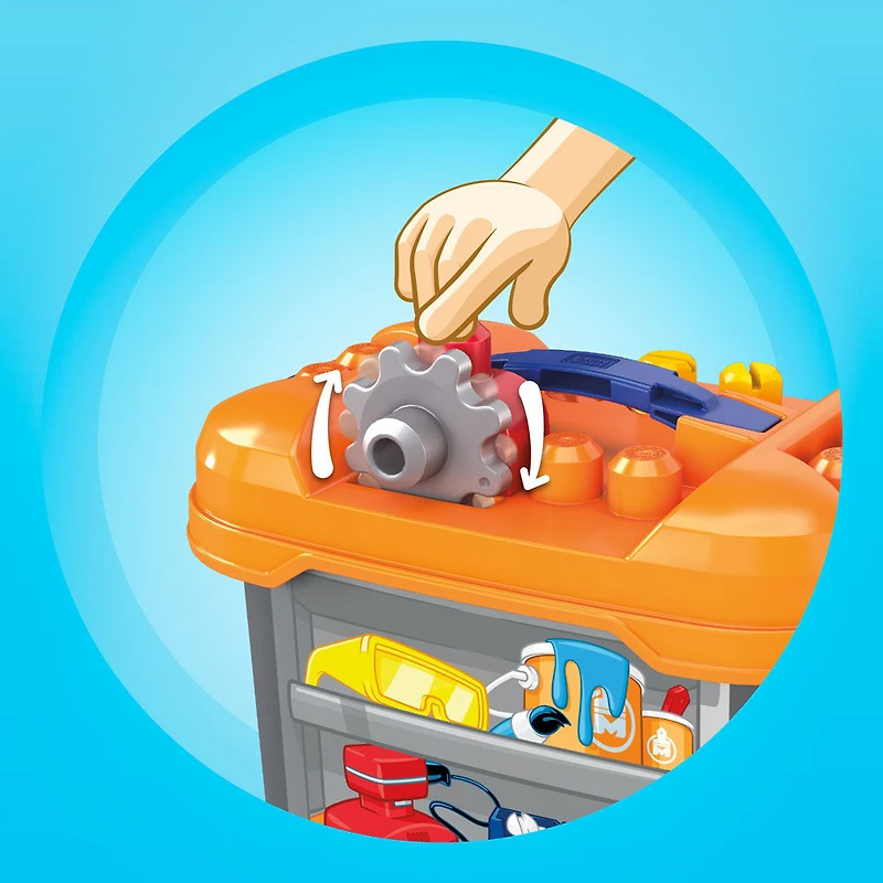 Mega Bloks Lil' Building Workbench