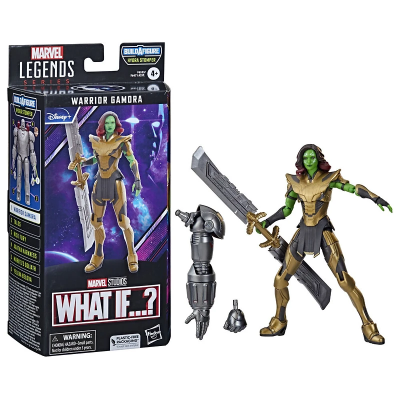 Hasbro Marvel Legends Series Warrior Gamora, What If...? Marvel Legends Action Figurines de 15 cm