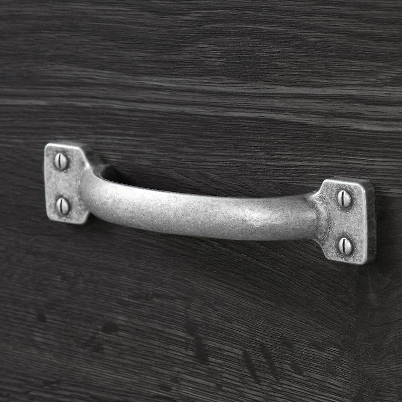 Tassio Table de chevet 1 tiroir Chêne gris