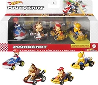 Hot Wheels- Mario Kart - Coffret de 4