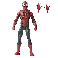 Hasbro Marvel Legends Series, Ben Reilly Spider-Man, figurine de collection Spider-Man Legends de 15 cm avec 2 accessoires