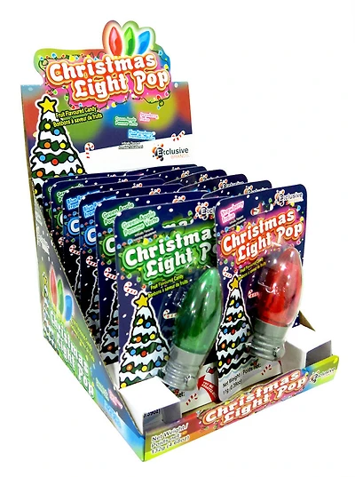 sucette lumineuse de noël