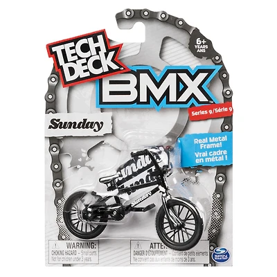 Tech Deck - Finger BMX - Sunday - Marine Bleu/Noir - Séries 9