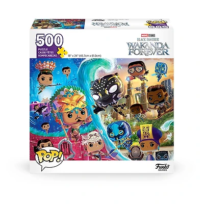 Funko Games casse-tête de Pop! - Marvel Black Panther: Wakanda Forever