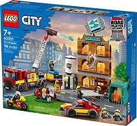 LEGO La brigade de pompiers 60321 Ensemble de construction (766 pièces)