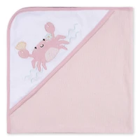 Koala Baby - Pink Octopus Kint Hooded Towel - 3 Pack