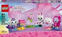 LEGO Gabby et la Maison Magique Les Gabbychats en Briques, Figurines Animales, Jouets de Simulation 11215