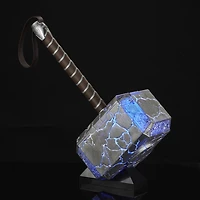 Marvel Legends, marteau électronique premium Mjolnir de Mighty Thor, article de cosplay avec sons et lumières