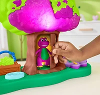 Fisher-Price Barney's World Coffret de jeu Cabane Sons et Lumières