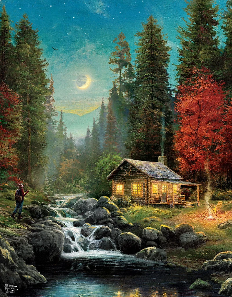 Ceaco 8 in 1 Thomas Kinkade Studio Collection Jigsaw Puzzle Set