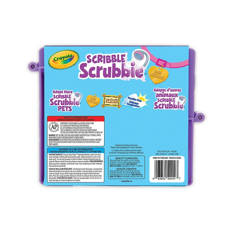 Atelier de tatouage Scribble Scrubbie Crayola - Notre exclusivité