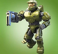 Mega- Halo Heroes - Série 14 - Micro-figurine - Master Chief