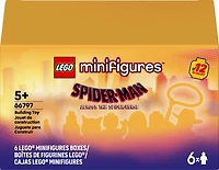 LEGO Minifigures Spider-Man: Across the Spider-Verse 6 Pack - Pretend Play Toys for Kids - 66797