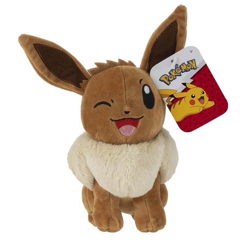 Peluche Pokémon de 20,3 cm - Évoli (Eevee) no 2