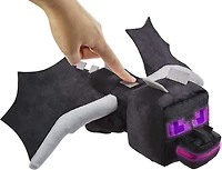 Peluche Minecraft Dragon de l'Ender avec effets sonores et lumineux