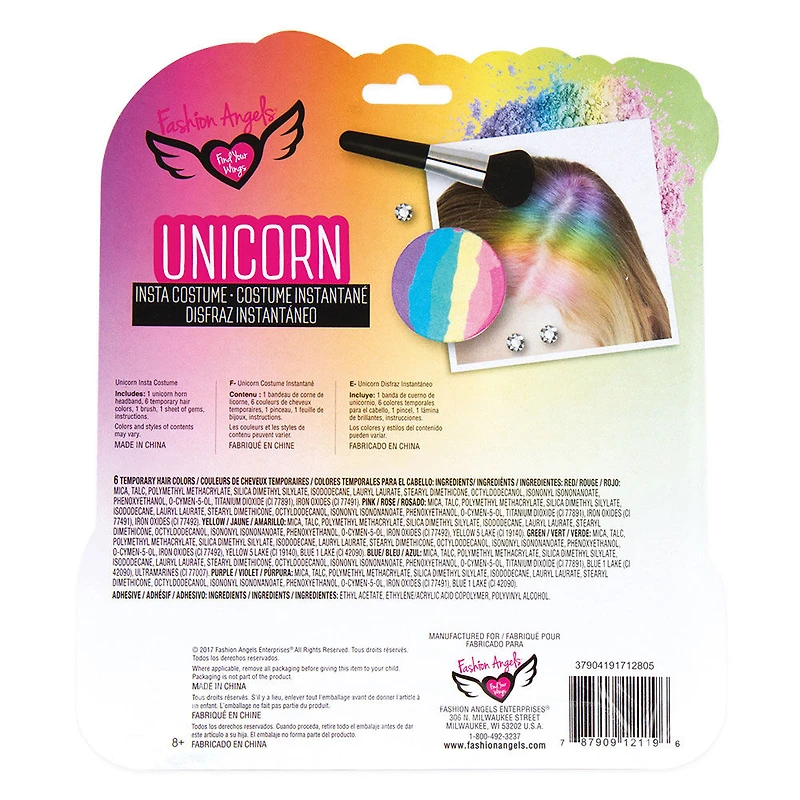 Fashion Angels - licorne insta costume kit.
