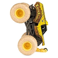 Monster Jam, Monster truck Earth Shaker officiel, véhicule en métal moulé, série Elementals Trucks, échelle 1:64